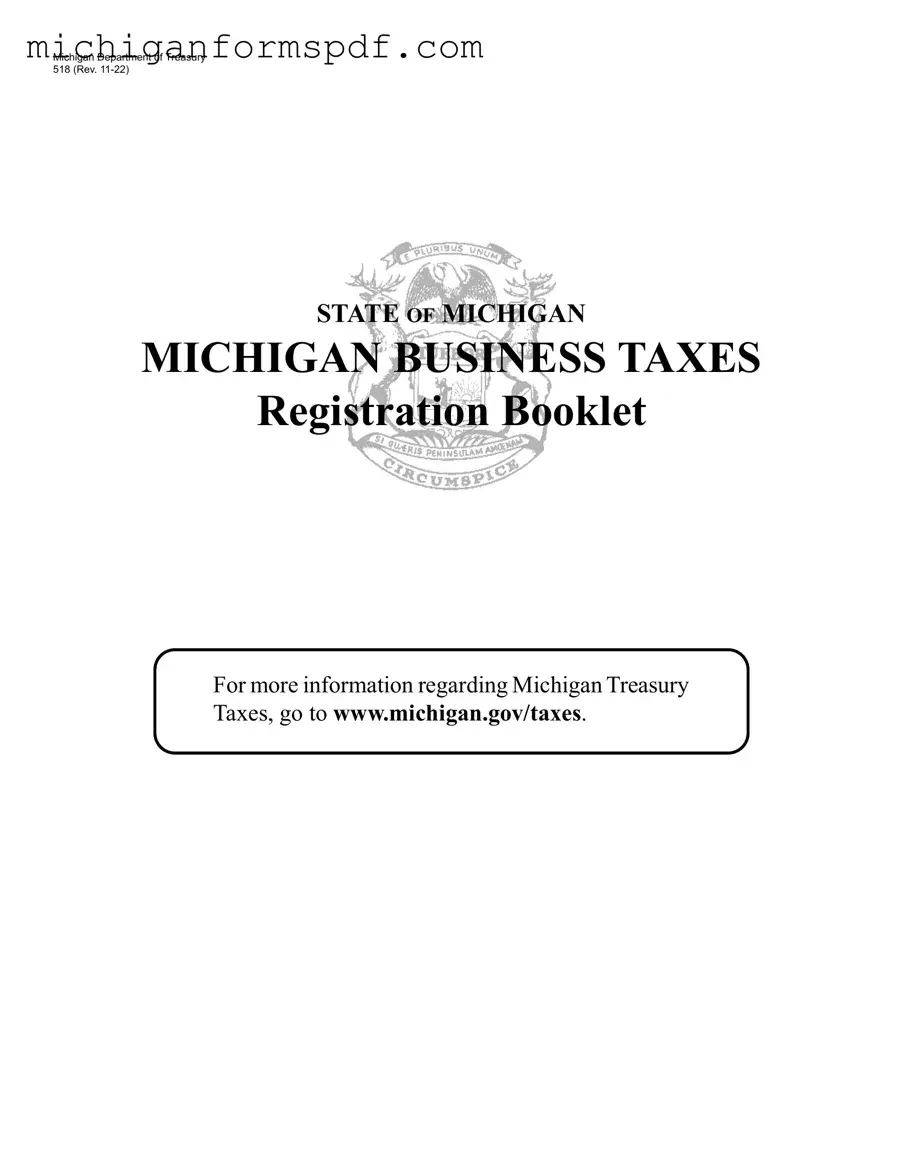 Fill Your 518 Michigan Template