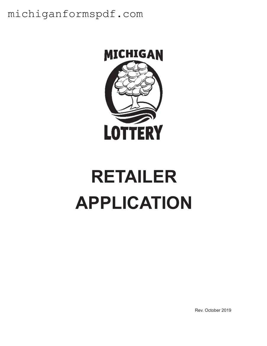 Fill Your Michigan Lottery Template