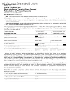 Fill Your 3636A Michigan Template