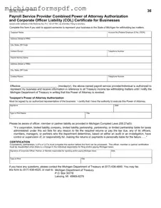 Fill Your Michigan 3683 Template