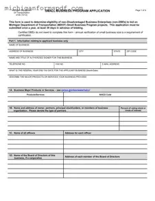 Fill Your Michigan 4106 Template