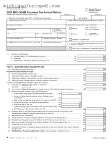 Fill Your Michigan 4567 Template