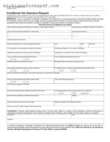 Fill Your Michigan 514 Template