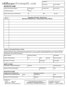 Fill Your Michigan Cis 14 Template
